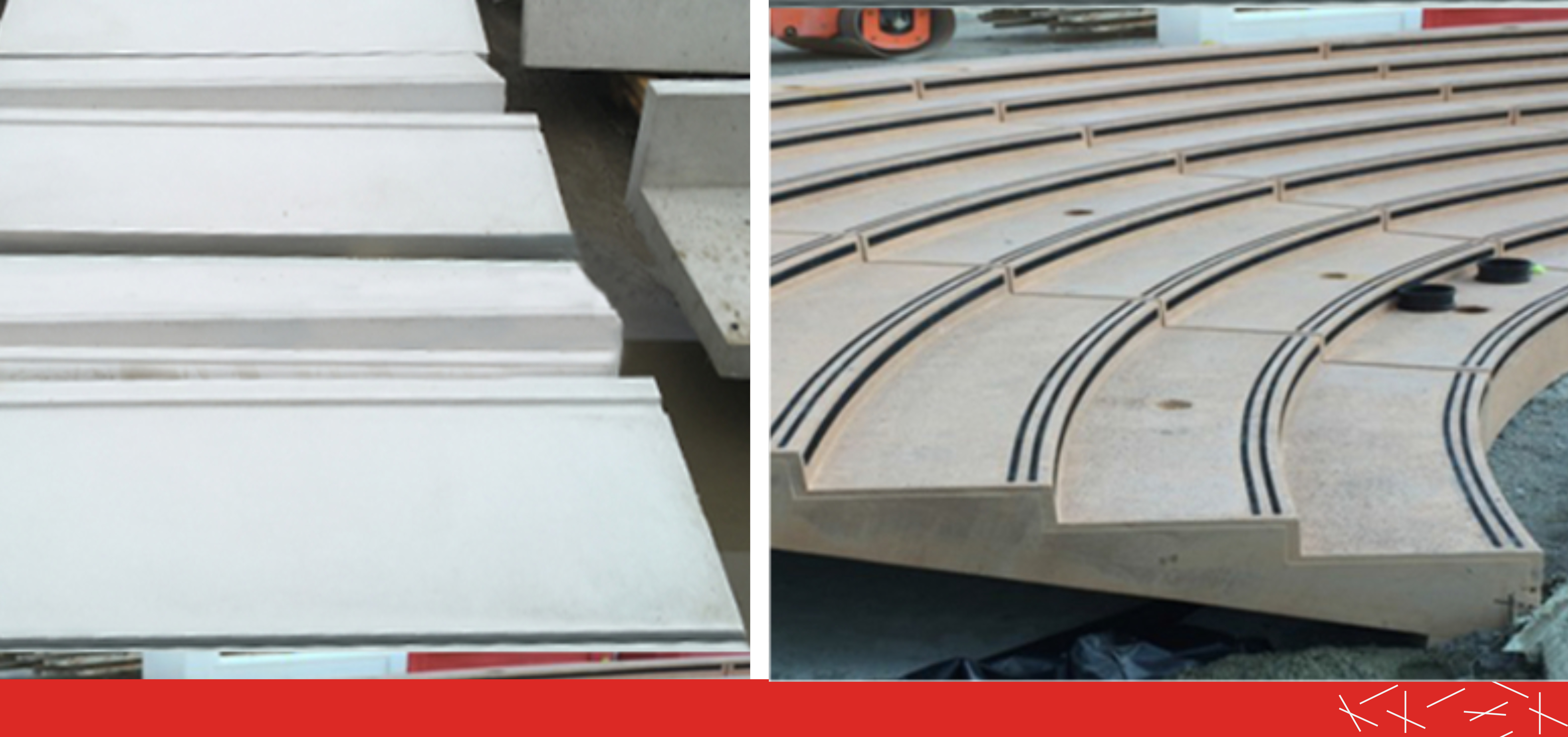 Precast steps